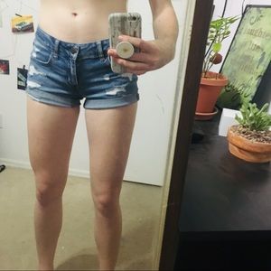 AEO Jean Shorts Super Low Shortie